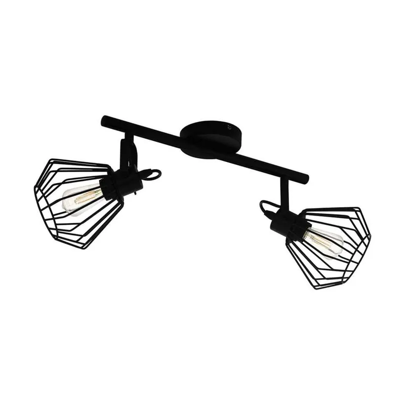 EGLO plafondlamp Tabillano 2-lichts - zwart Bestel Nu