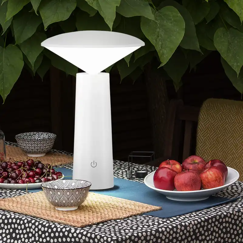LED tafellamp, draaibaar, CCT schakelaar, dimbaar H 21 cm Exclusieve Aanbieding