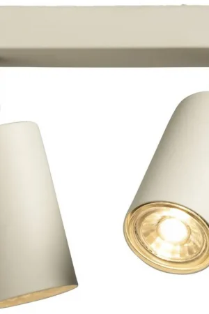 2-spot Basic - beige - 10xØ18 cm Gereduceerde Prijs