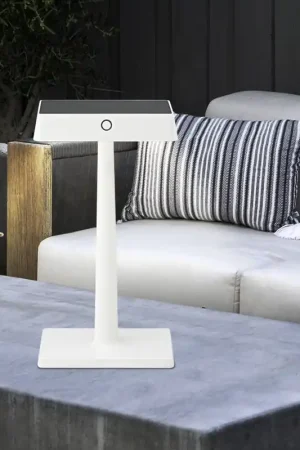 LED tafellamp, draadloos opladen, dimmer, oplaadbare batterij, H 33 cm Favoriet