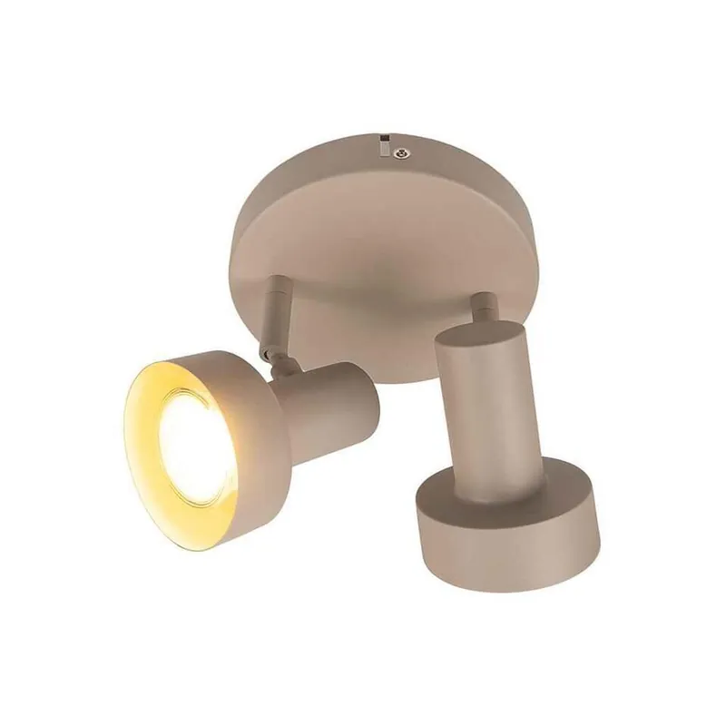 Freelight Spot Lunata - 2 lichts - beige - 15x15 cm Gratis Retour