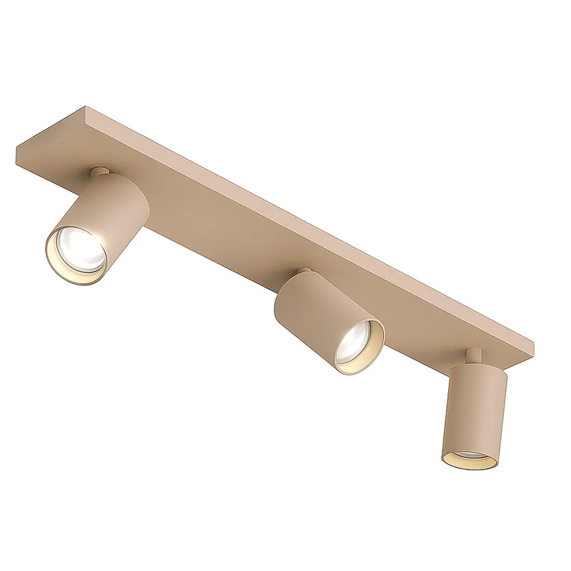 Finale Uitverkoop Highlight Spot Mila 3 lichts L 65 cm beige