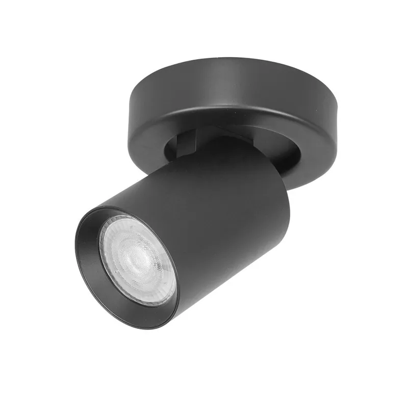 Highlight Spot Oliver 1 lichts zwart Exclusieve Aanbieding