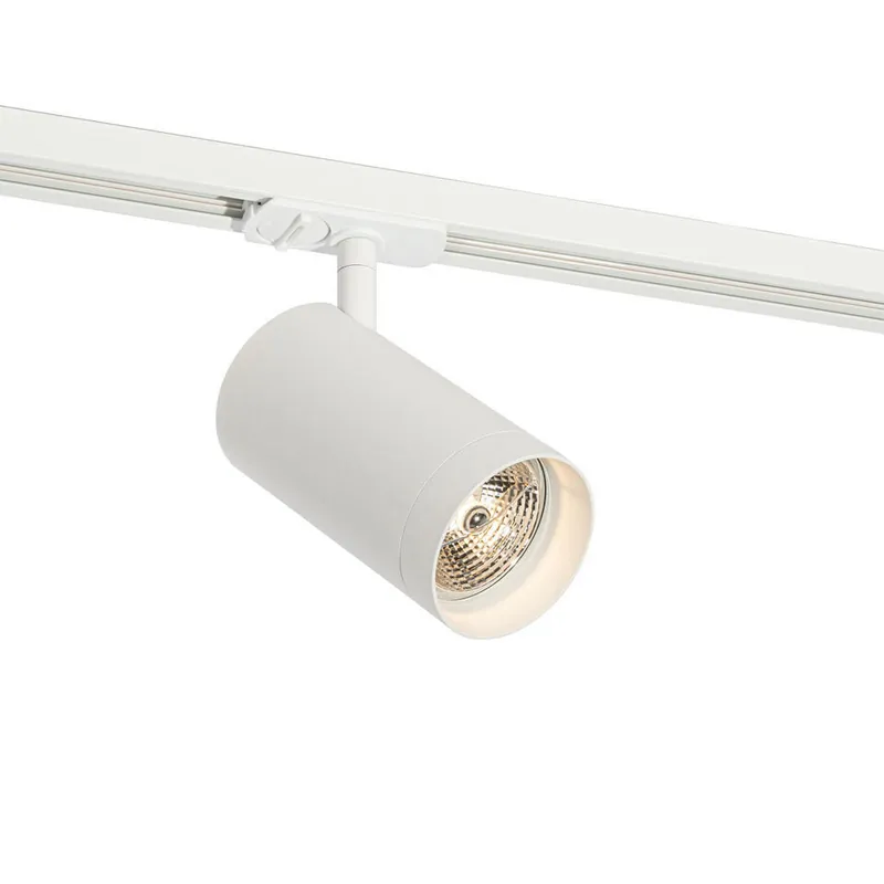 Actieprijs Qazqa railverlichting iconic jeana luxe wit gu10