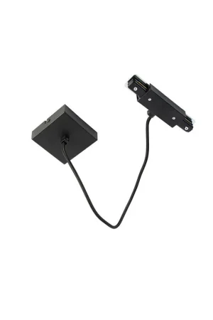 Beperkt Aanbod Qazqa railverlichting accessoire iconic jeana zwart