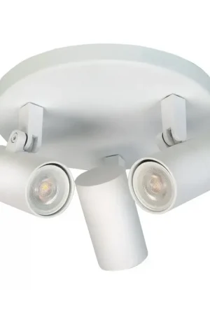 Aanbieding Highlight Spot Picollo 3 lichts Ø 17 cm incl mini GU10 wit