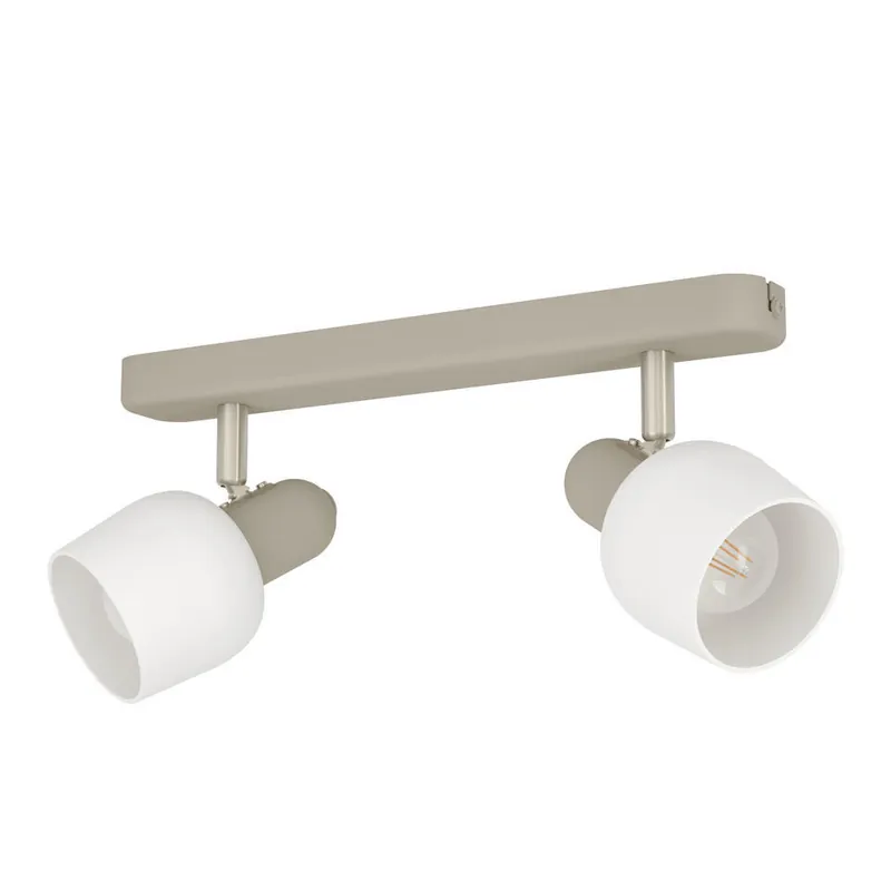 EGLO Corato Spot - E14 - 30 cm - Wit/Beige - Glas Meest Verkocht