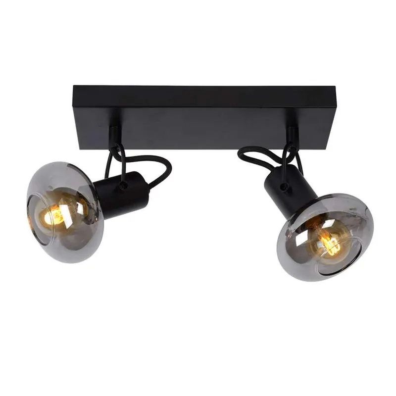 Lucide plafondspot Madee - zwart - 26x9x18 cm Gecertificeerd