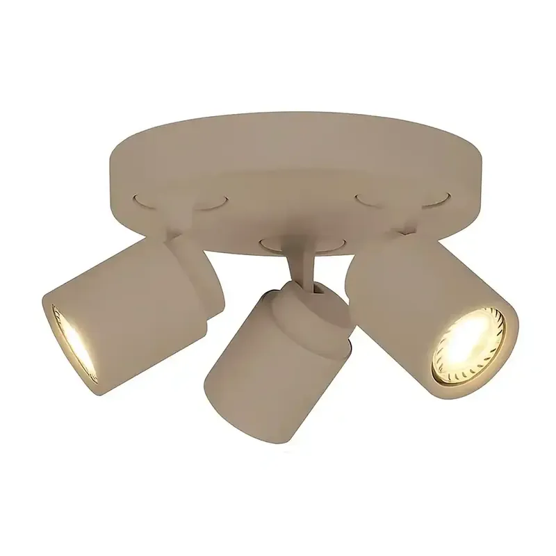 Korting Freelight Spot Razza 3 lichts Ø 21 cm GU10 beige