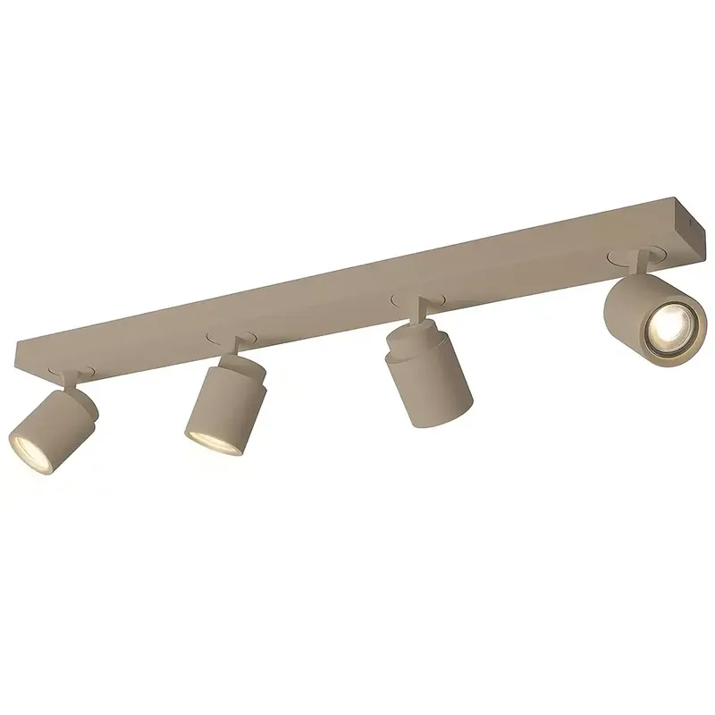 Freelight Spot Razza 4 lichts L 76 cm GU10 beige Snelle Levering