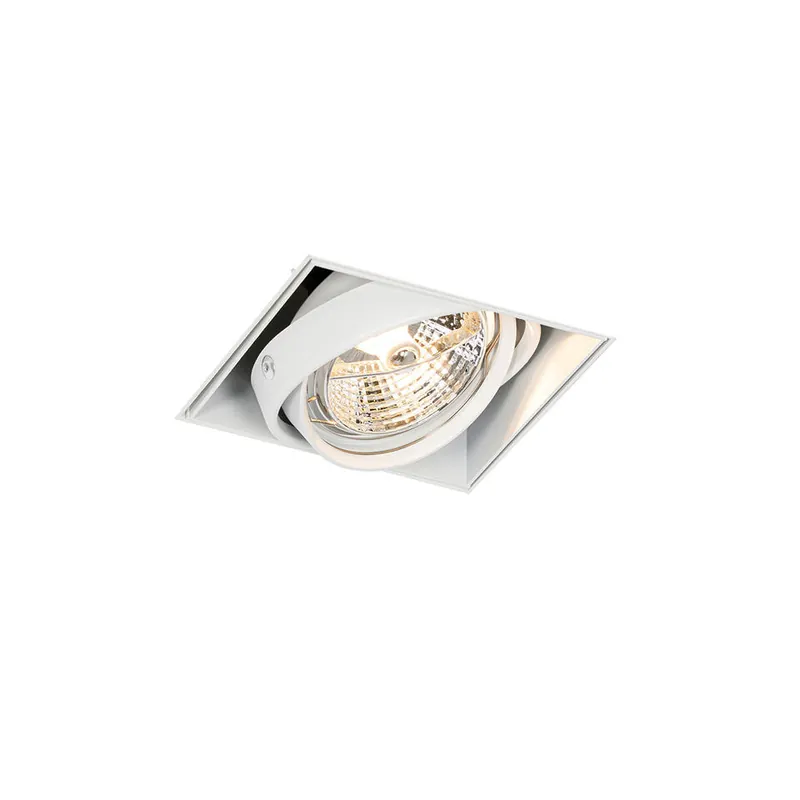Lage Kosten Qazqa inbouwspot oneon trimless 70 wit gu10
