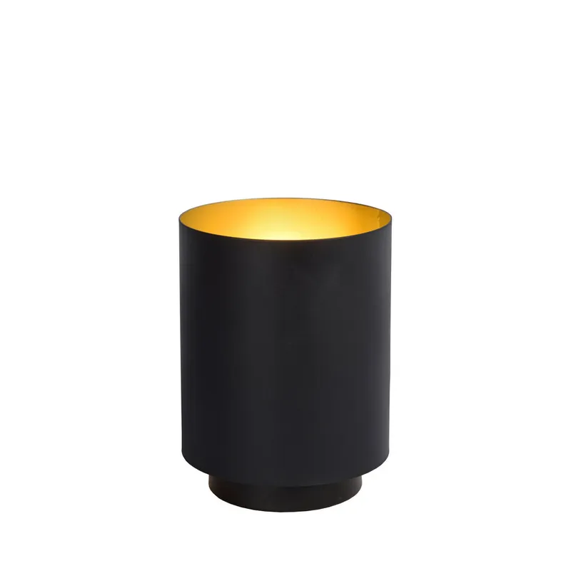 Lucide SUZY - Tafellamp - Ø 12 cm - 1xE14 - Zwart Koopje