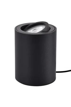 Aanbieding Ylumen Tafellamp Fury rond Ø 8 cm zwart