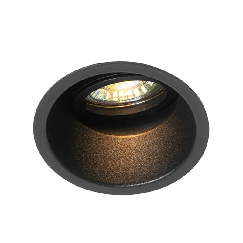 Dagaanbieding Qazqa inbouwspot alloy zwart gu10