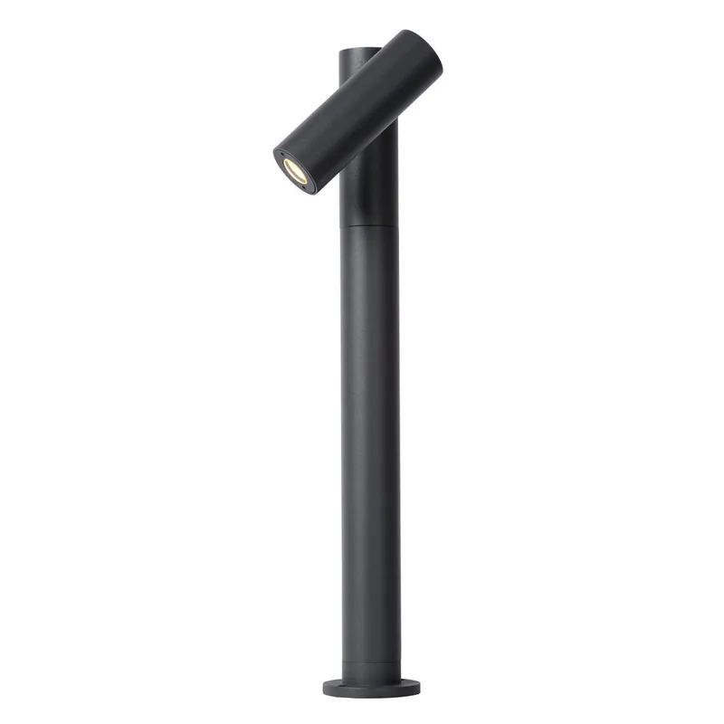 Tijdelijk Beschikbaar Lucide TATUM - Sokkellamp - LED - 1x5W 3000K - IP65 - Antraciet
