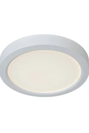 Weekendaanbieding Lucide TENDO-LED - Plafonnière - Ø 22 cm - LED - 1x18W 3000K - Wit