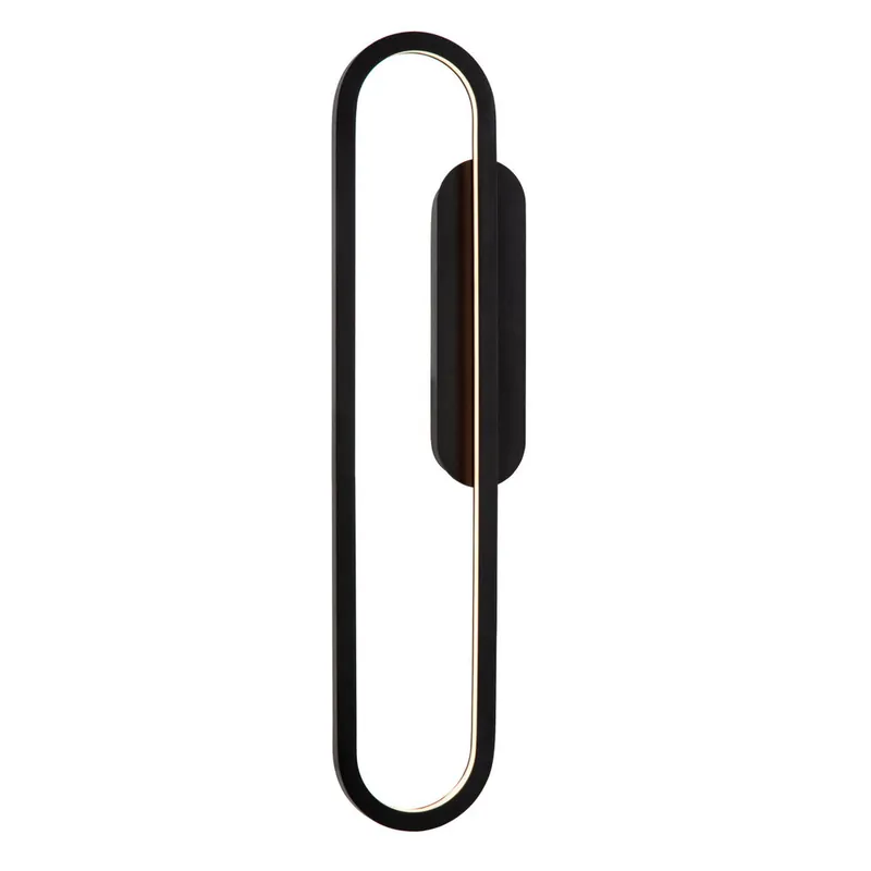 Favoriet Lucide THELMA - Wandlamp - LED Dimb. - 1x24W 2700K - Zwart