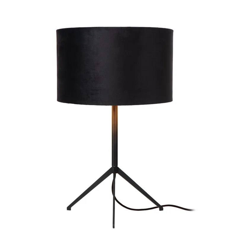Nieuw Lucide TONDO - Tafellamp - Ø 30 cm - 1xE27 - Zwart