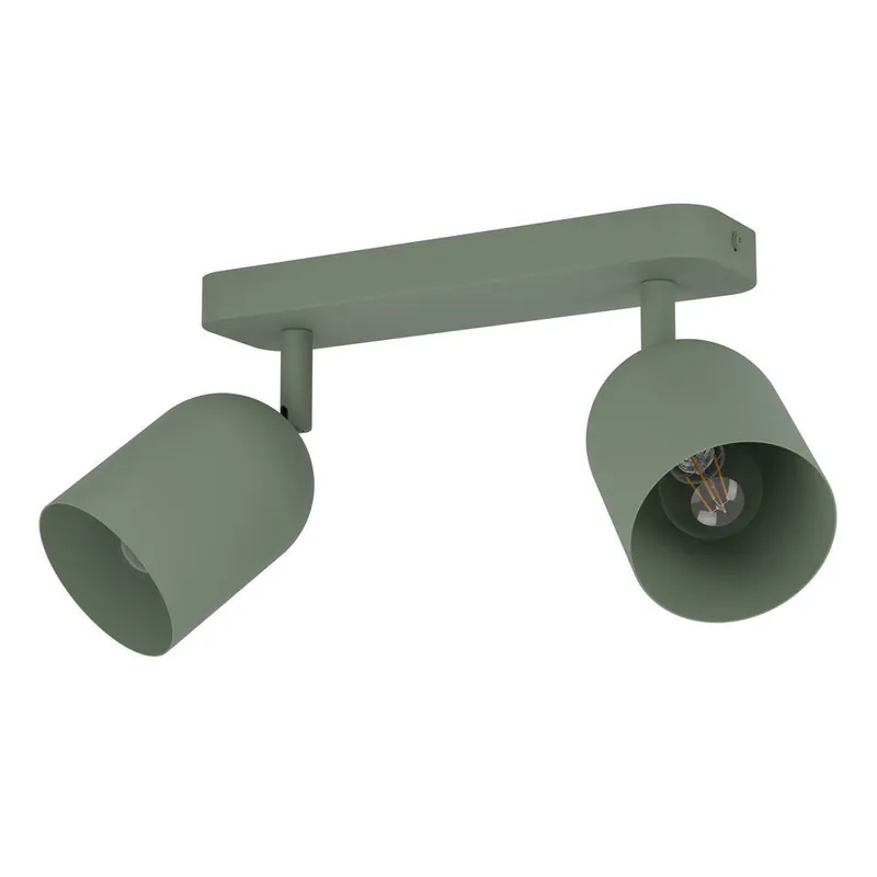 Shop Nu EGLO Tilston Spot - E14 - 28 cm - Groen - Kantelbaar
