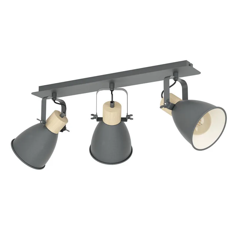 Koop Online EGLOCoswarthSpot-E27-67cm-Zwart/Crème