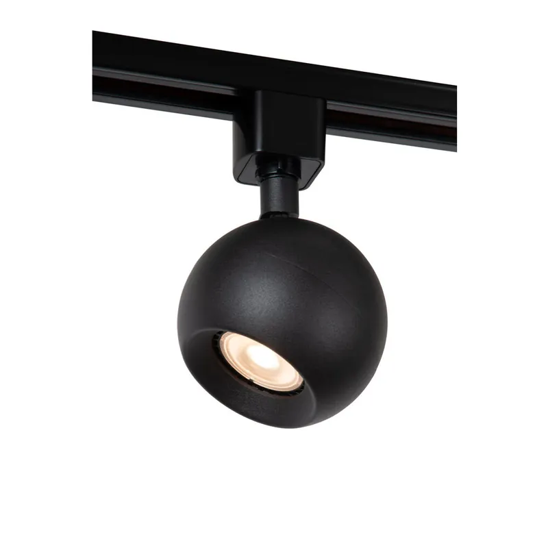 Lucide TRACK FAVORI Railspot - 1-fase Railsysteem / Railverlichting - 1xGU10 - Zwart (Uitbreiding) Populair