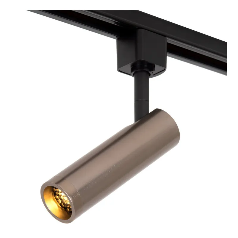 Laatste Versie Lucide TRACK GRADO Railspot - 1-fase Railsysteem / Railverlichting - 1xGU10(MR11) -Grijs ijzer (Uitbreiding)