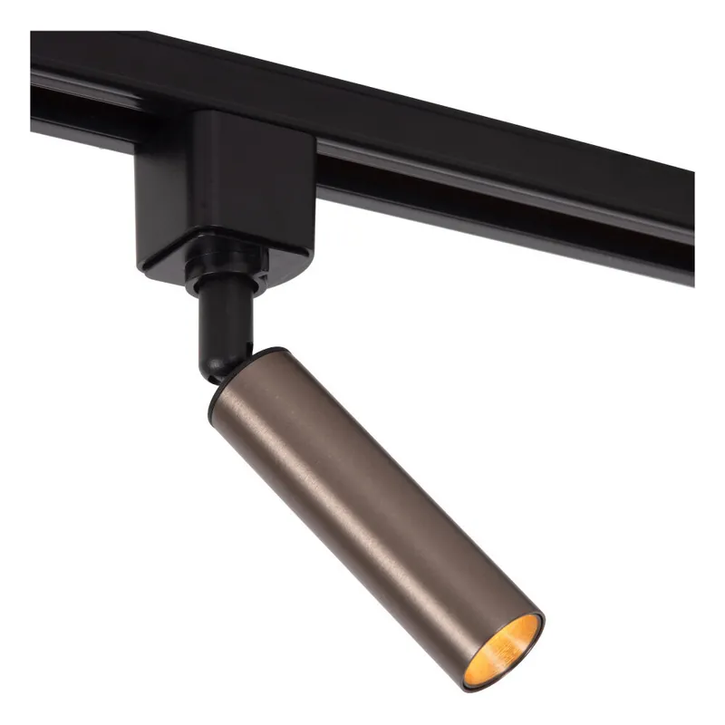 Rechtstreeks Van De Fabrikant Lucide TRACK KEONI Railspot - 1-fase Railsysteem / Railverlichting - 1xG9 - Koffie