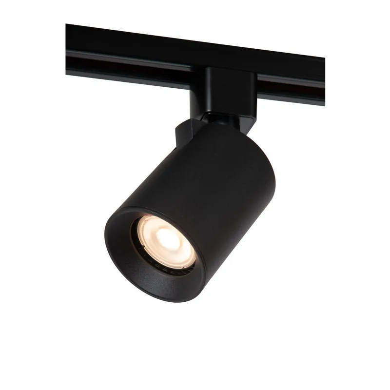Lucide TRACK NIGEL Railspot - 1-fase Railsysteem / Railverlichting - 1xGU10 - Zwart (Uitbreiding) Populair