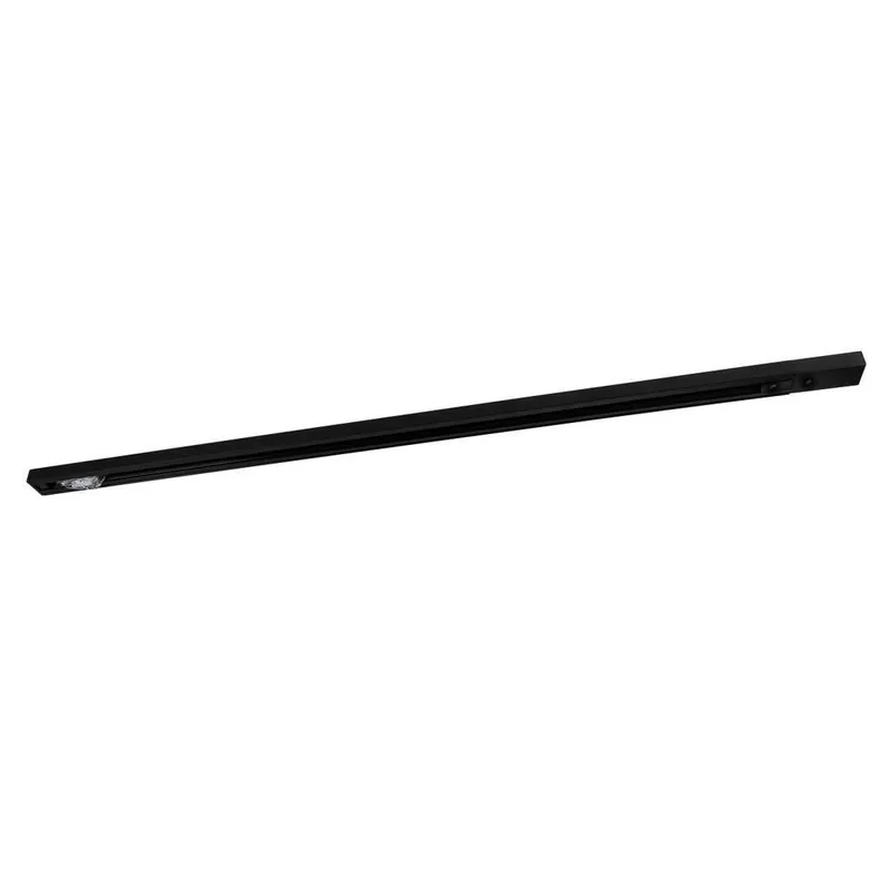 Qazqa railverlichting accessoire iconic 1faserail zwart Goedkoop