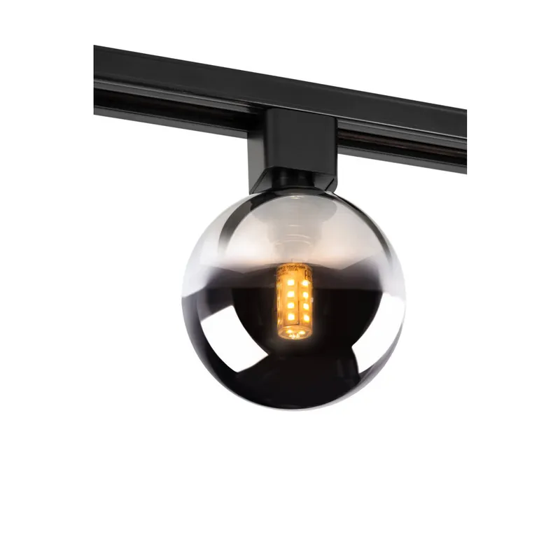 Meest Verkocht Lucide TRACK TYCHO- Railspot - 1-fase Railsysteem / Railverlichting - 1xG9 - Smoke (Uitbreiding)