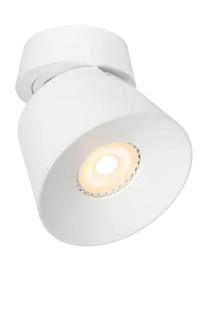 Aanbieding Lucide TRIGONO - Plafondspot - Ø 10,5 cm - 1xGU10 - Wit