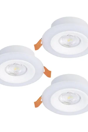 Weekendaanbieding EGLO Calonge RGB Inbouwspot - LED - Ø 9,8 cm - Wit - Instelbaar RGB