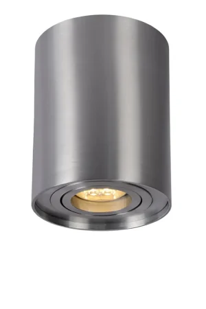 Aanbieding Lucide TUBE - Plafondspot - Ø 9,6 cm - 1xGU10 - Mat chroom