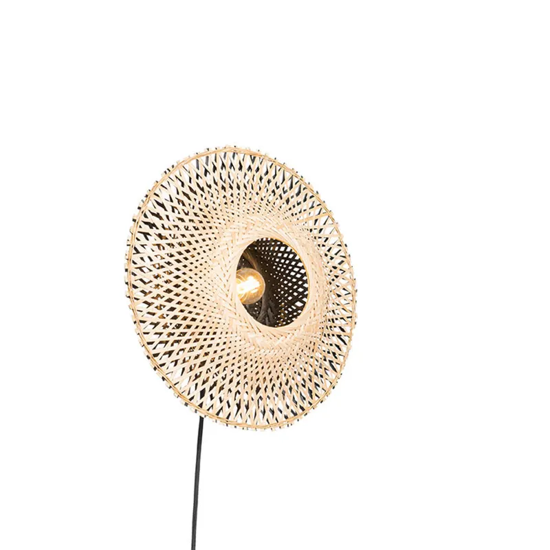 Qazqa wandlamp rina beige e27 Express Levering
