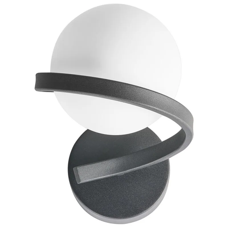 COLAGNE - Wandlamp - Zwart - Aluminium Lage Kosten