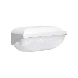 Philips PL-S Bulkhead FWC110 Wit | 242x136mm - IP54 - Geschikt voor 9W PL-S Laatste Versie