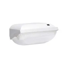 Dagaanbieding Philips PL-S Bulkhead FWC110 Wit | 242x136mm - IP54 - Lichtsensor - Geschikt voor 9W PL-S