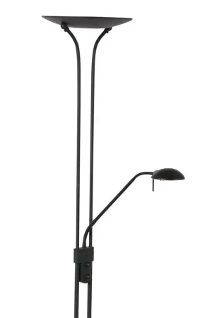 Beperkt Aanbod Mexlite Vloerlamp Biron H 180 cm DIM zwart