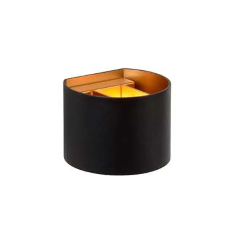 Lucide wandlamp Xio 1 LED - zwart Goedkoop