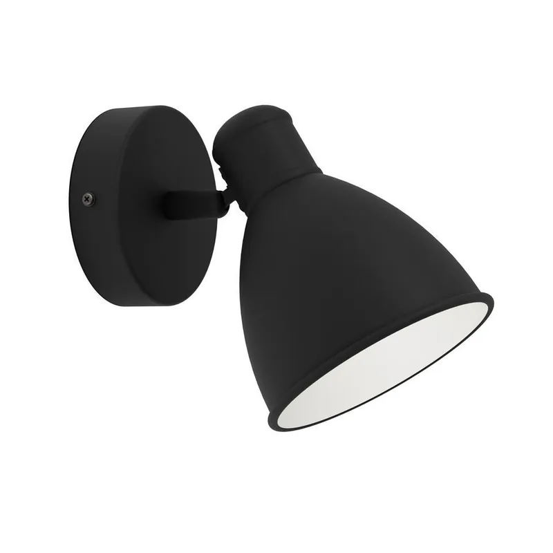 Koop Online EGLO San Peri 1 Wandlamp - LED - 13 cm - Zwart/Wit