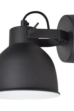 Aanbieding Wandlamp Industrial Large Ø14cm Vintage black