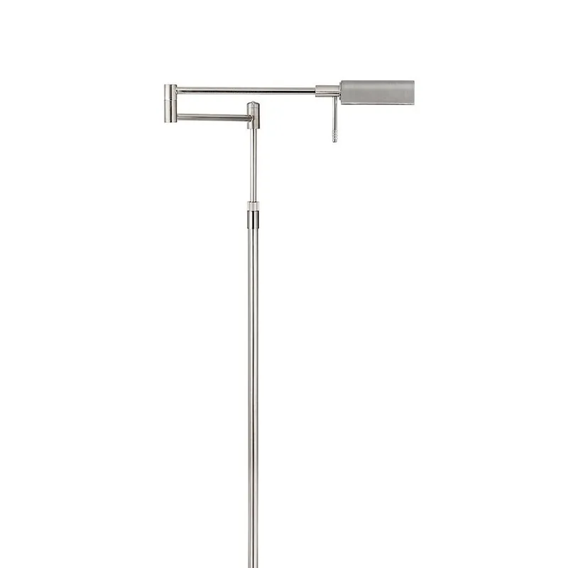 Highlight Vloerlamp New Bari mat chroom Beperkt Aanbod