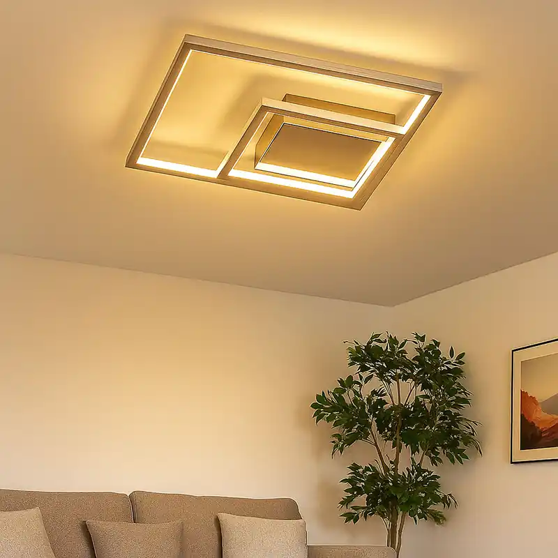 LED slaapkamerlamp, 3 vlammen, zilver, L 30 cm, MANAS Beste Prijs