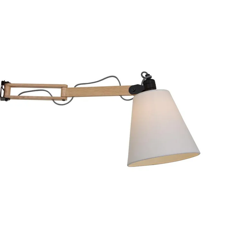 Dagaanbieding Mexlite Wandlamp dion - beuken - 55x24 cm