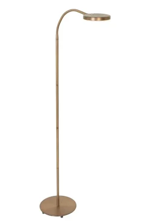 Aanbieding Mexlite Vloerlamp Platu H 132 cm brons