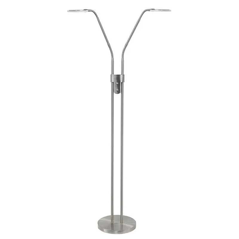 Alleen Vandaag Highlight Vloerlamp Rodeo 2 lichts mat chroom