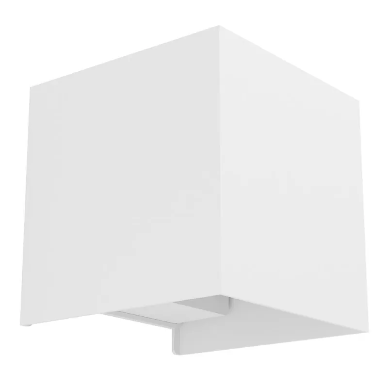EGLO Valmontone Wandlamp - LED - Aluminium/Glas - Wit Fabrieksprijs