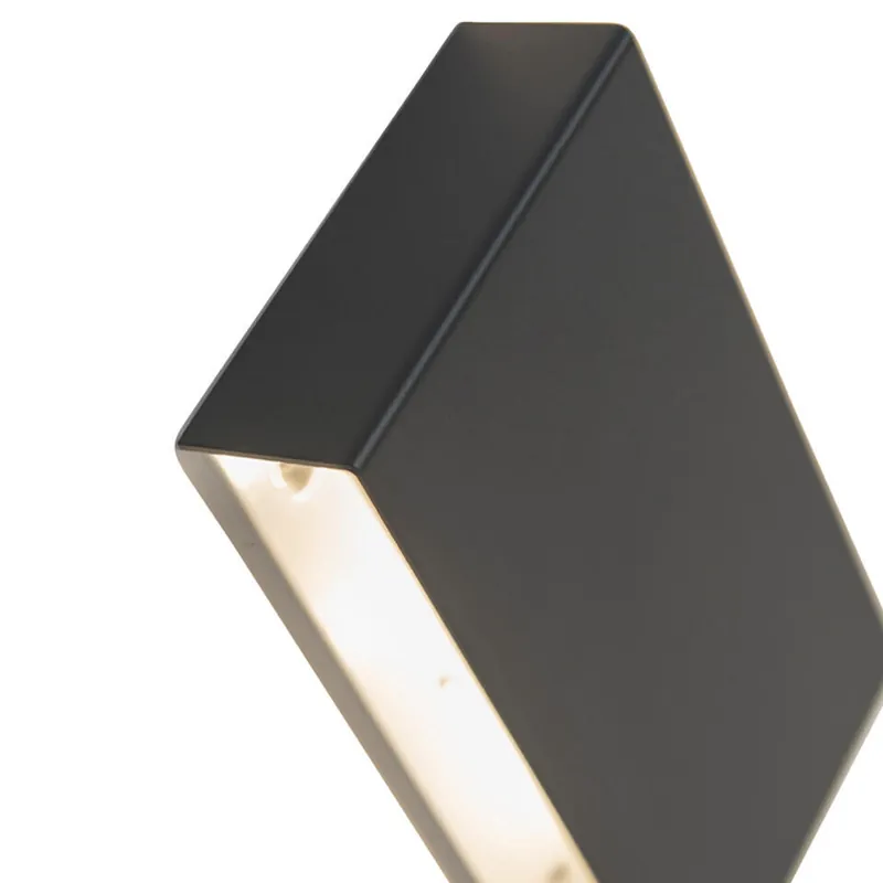 Premium Qazqa up‑ en downlight lamp otan zwart g9
