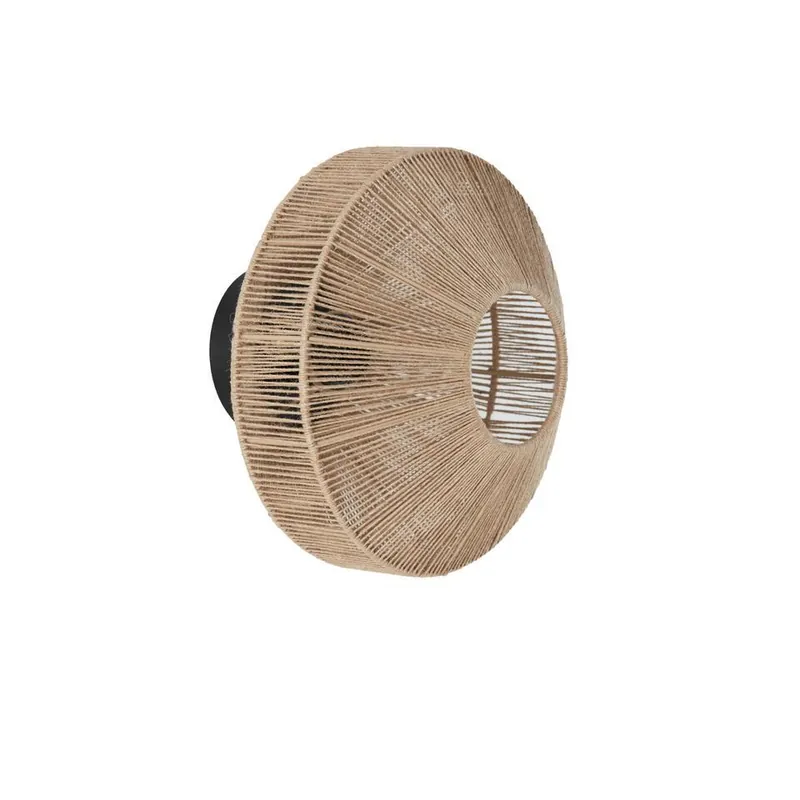 Beperkt Aanbod Wandlamp Lyra - Bruin - Ø31cm