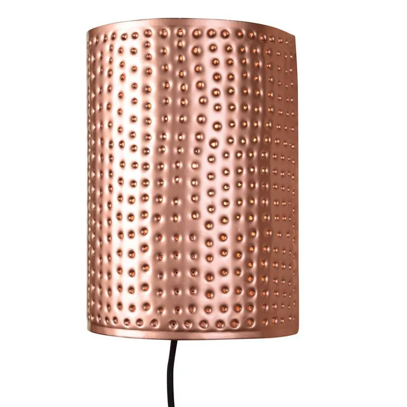 Wandlamp Spike Koper Gereduceerde Prijs